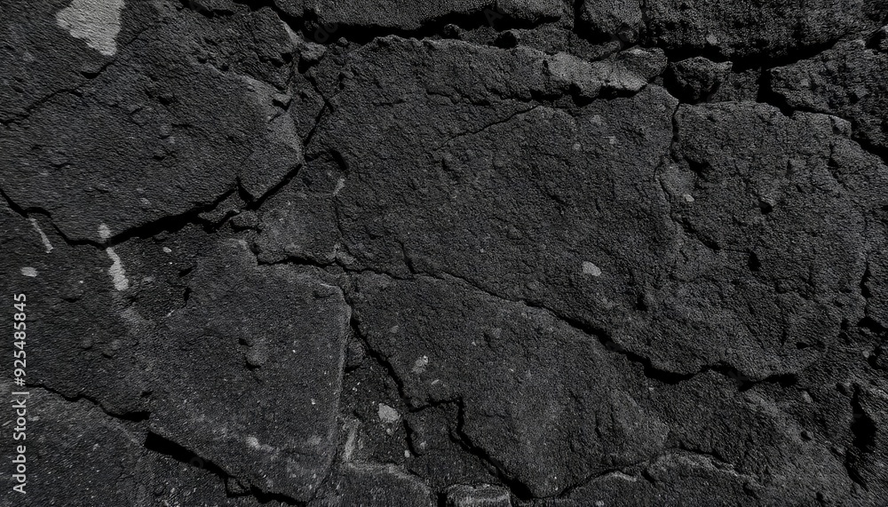 Black or dark gray rough grainy stone texture background, ai Black or dark gray rough grainy stone texture background, ai