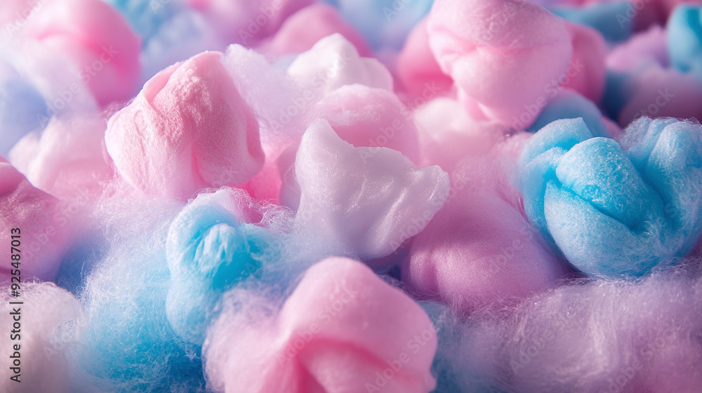 Neon pastel cotton candy background with a candy floss texture Neon pastel cotton candy background with a candy floss texture
