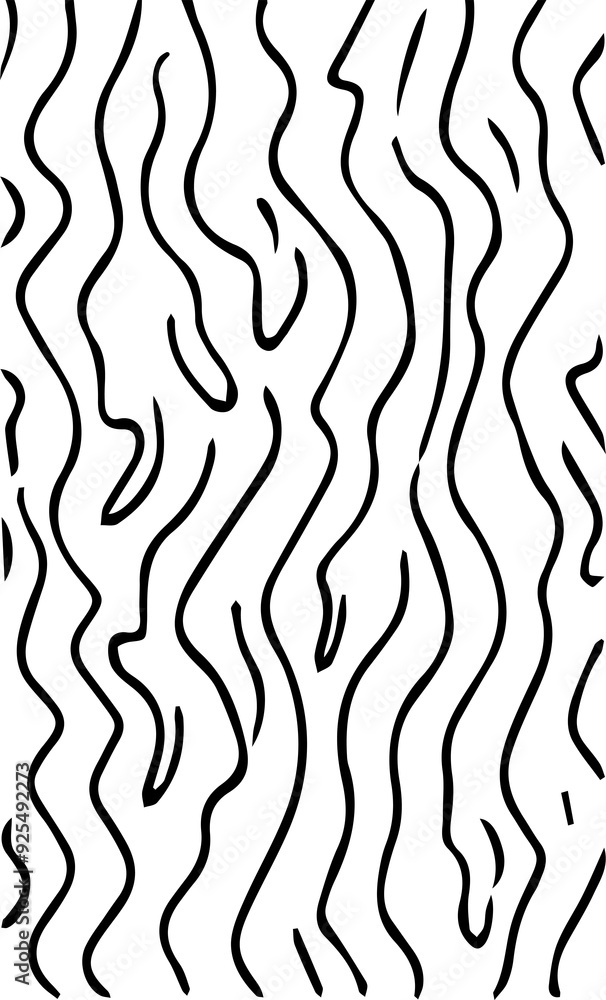 Hand drawn line background black color Hand drawn line background black color