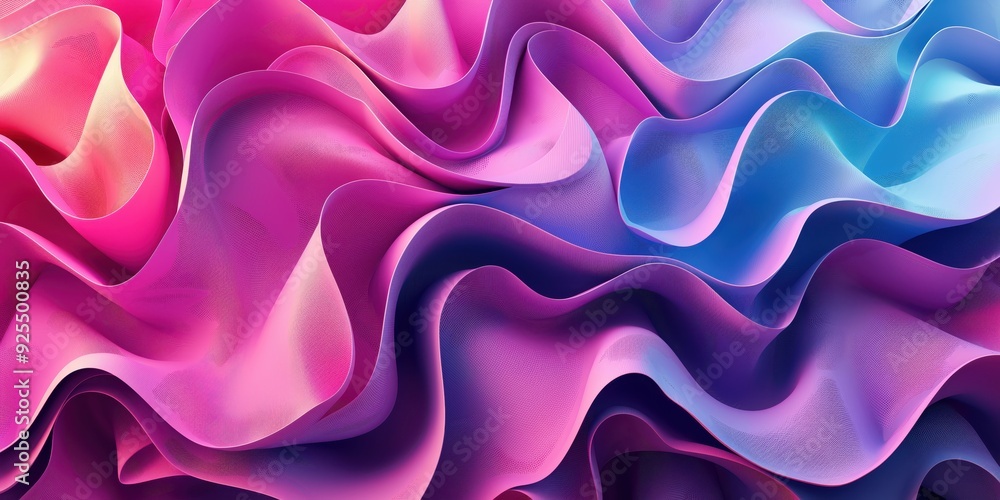 Vibrant Abstract Waves in Orange and Turquoise created by ai Vibrant Abstract Waves in Orange and Turquoise created by ai