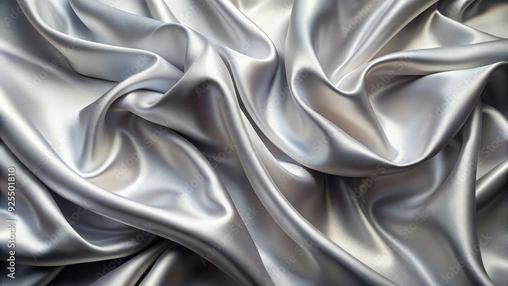 Smooth elegant silver silk or satin texture background, elegant, luxurious, shiny, classy, fabric, material, metallic, sleek Smooth elegant silver silk or satin texture background, elegant, luxurious, shiny, classy, fabric, material, metallic, sleek
