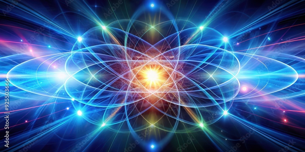Abstract representing quantum energy, quantum, energy, abstract,science, technology, futuristic, concept, particles Abstract representing quantum energy, quantum, energy, abstract,science, technology, futuristic, concept, particles