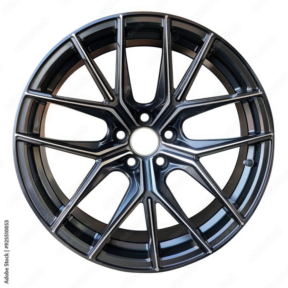 Obraz premium Wheels rims. Generative ai, 