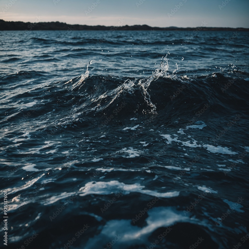 Obraz premium The serene surface of a pond with floating lily pads and reflections of nearby trees