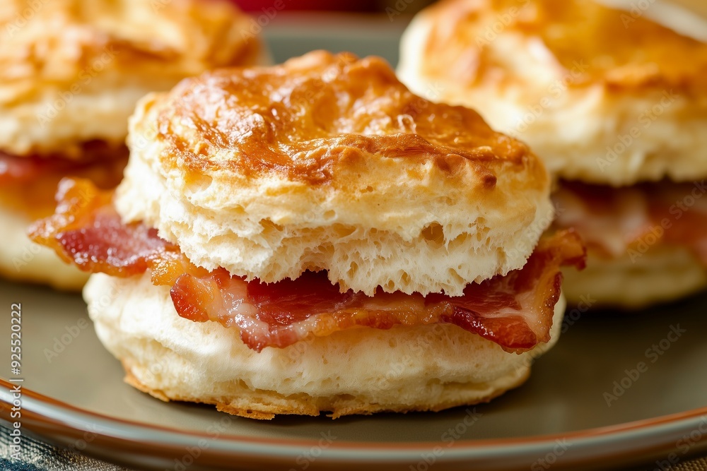 Bacon Biscuit Breakfast Sandwich Bacon Biscuit Breakfast Sandwich
