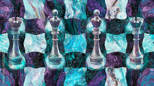 abstract chess background