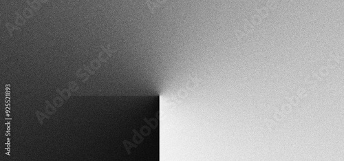 Black white grainy background, monochrome gray noisy texture dark grunge banner, header poster cover backdrop design photo