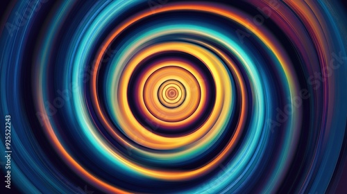 Colorful abstract swirl pattern showcasing vibrant hues and dynamic movement