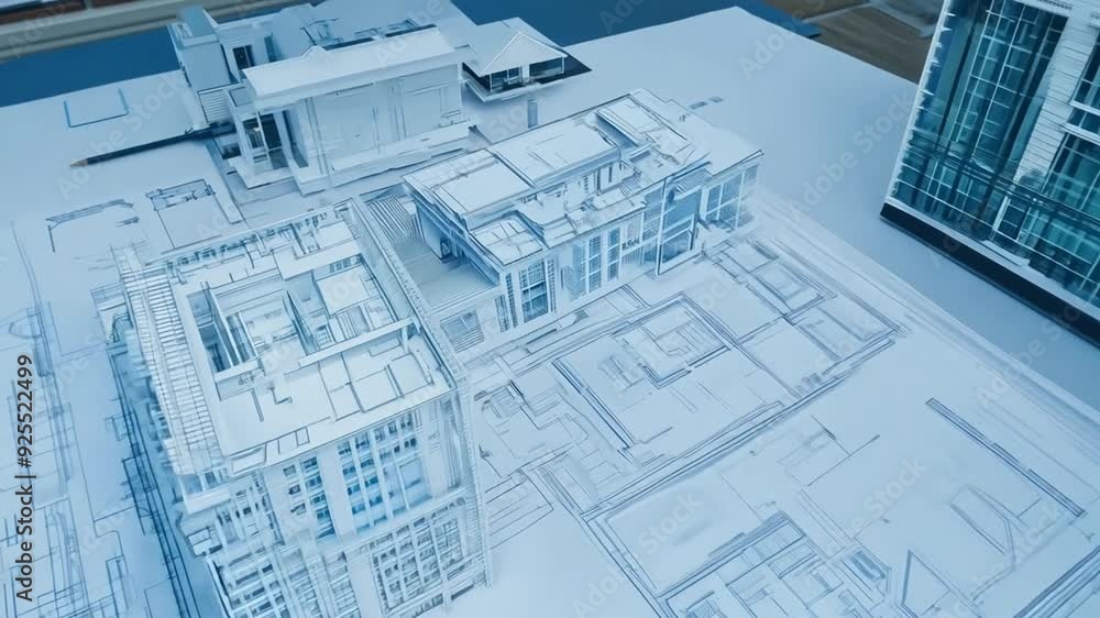 Residential Blueprint Designs and Home Models Generative AI Residential Blueprint Designs and Home Models Generative AI
