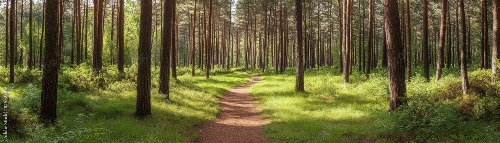 Tranquil Forest Path Tranquil Forest Path