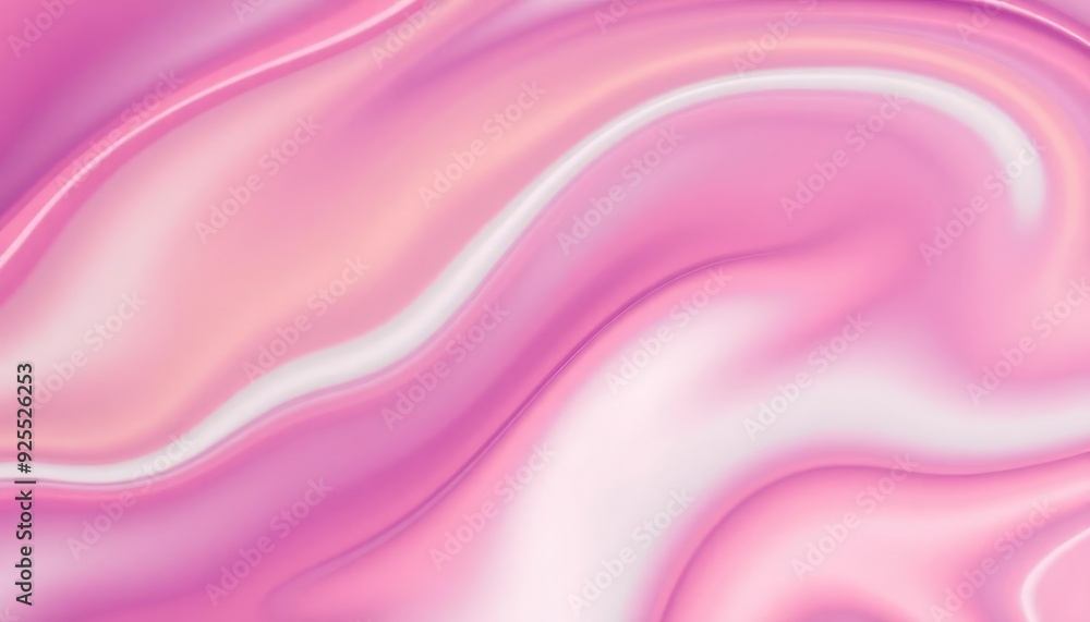 Obraz premium Soft and liquid color waves background, ai