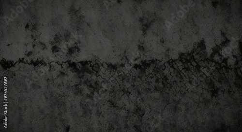 Fondo de hormigón con textura grunge negro oscuro. Panorama de fondo o textura de pizarra negra gris oscuro. Textura de hormigón negro vectorial. Fondo de pared de piedra.	