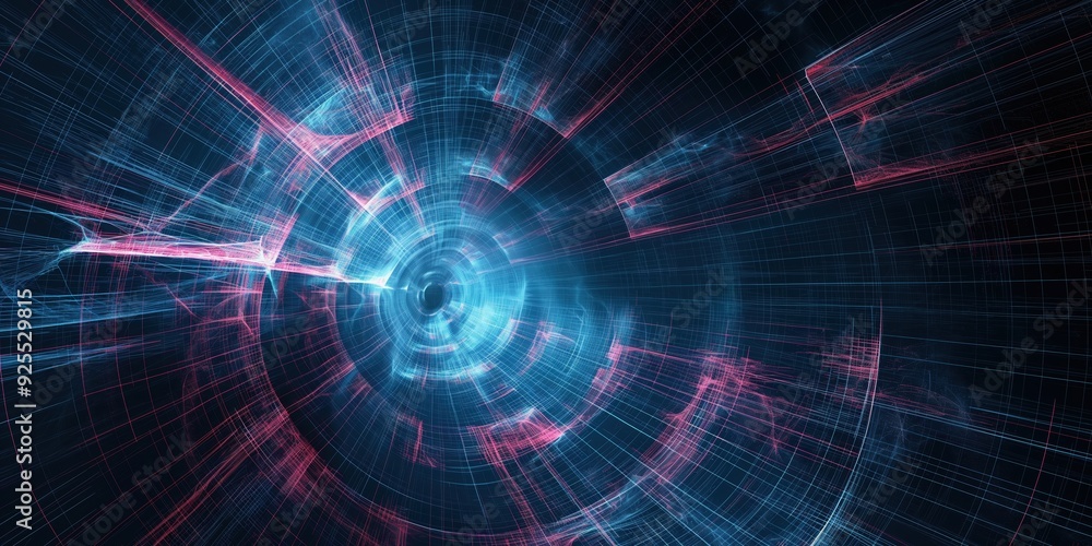 Vibrant Cosmic Energy Waves created by ai Vibrant Cosmic Energy Waves created by ai