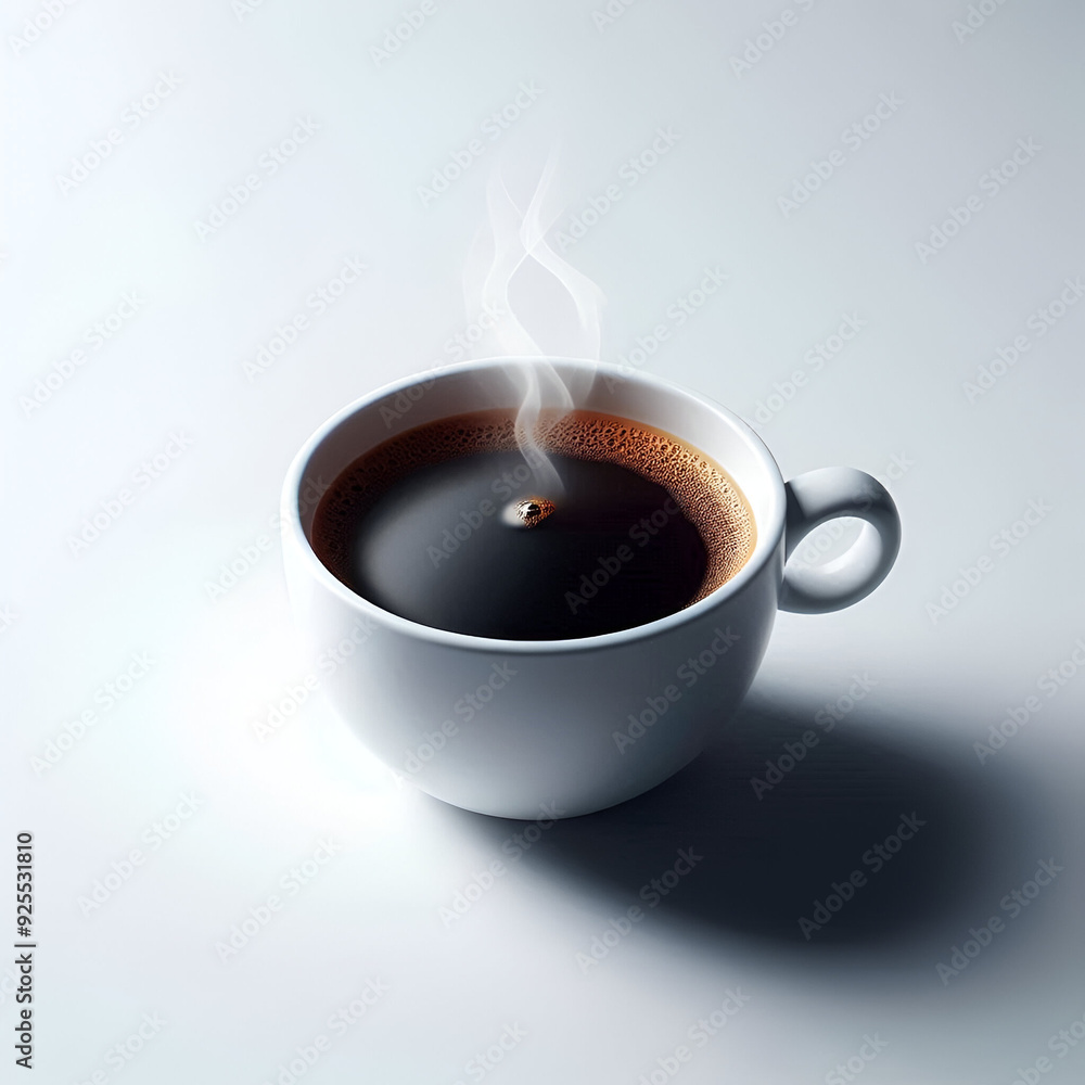 cup of coffee with smoke cup of coffee with smoke