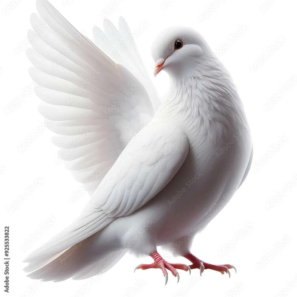 Obraz premium pigeon isolated