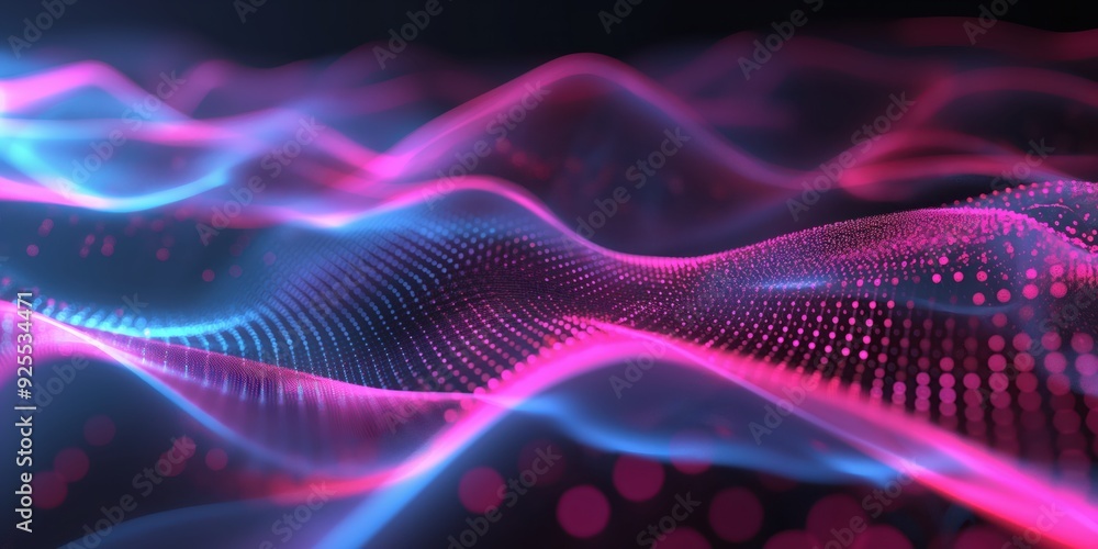Vibrant Cosmic Energy Waves created by ai Vibrant Cosmic Energy Waves created by ai