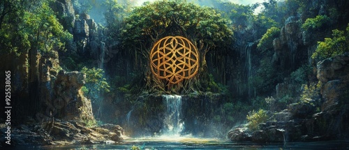 Tree of Life Ancient Wisdom Various Judaism, Christianity, Kabbalah Religion Spiritual Symbol photo