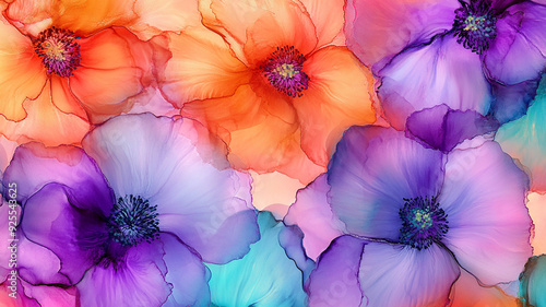 Flower  Pattern Background
