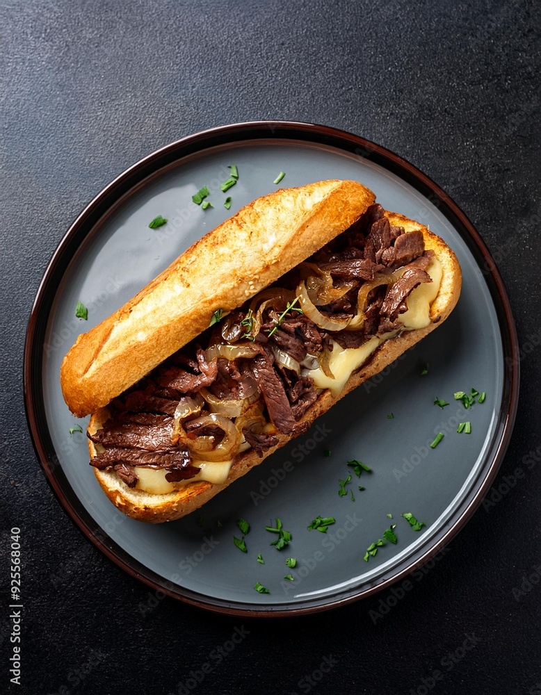 cheesesteak sandwich