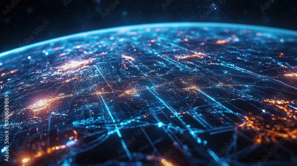 digital rendering of Network Technology World digital rendering of Network Technology World