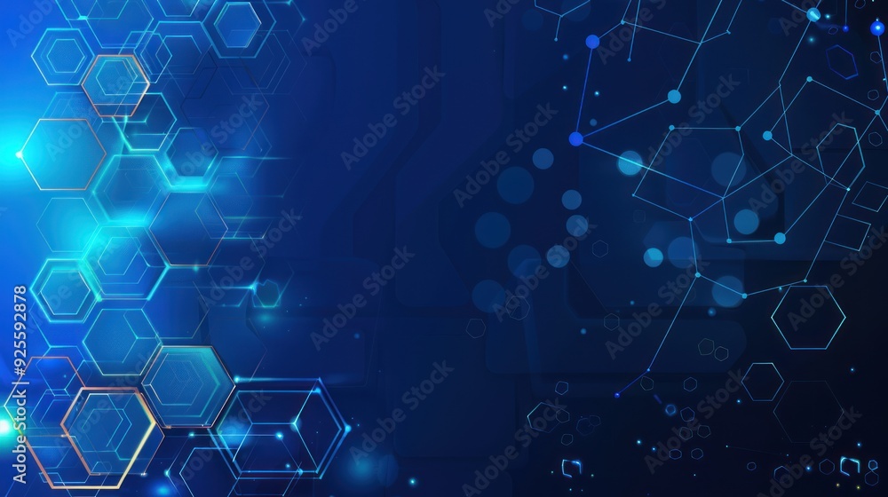 Fototapeta premium Abstract Digital Network Background