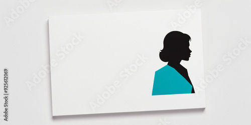 silhouette of a person with a book