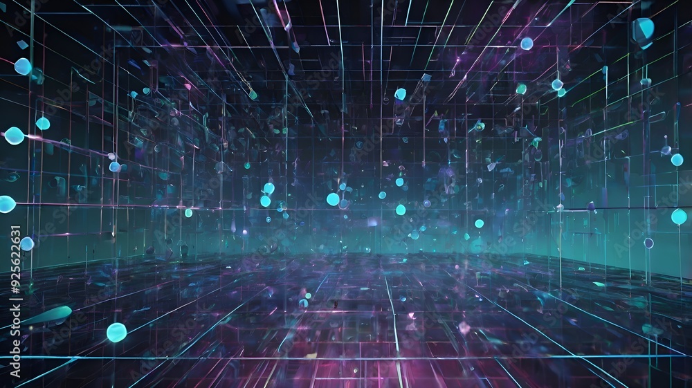 Fototapeta premium digital background