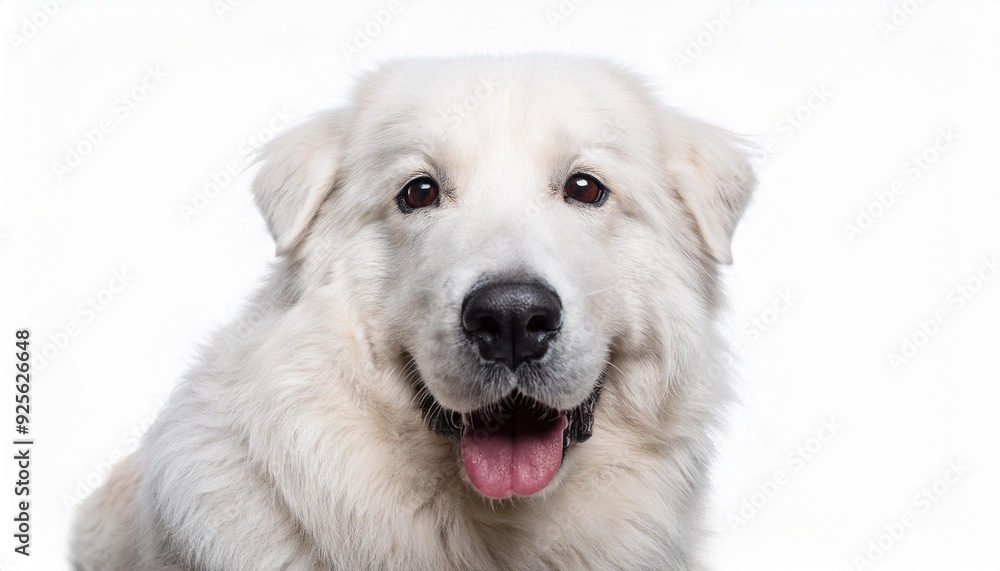 マレンマ・シープドッグのポートレート(Maremma Sheepdog portrait on white background)
マレンマ・シープドッグのポートレート(Maremma Sheepdog portrait on white background)