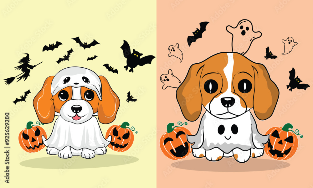 Halloween My Dog Is My boo sticker vector design Halloween My Dog Is My boo sticker vector design
