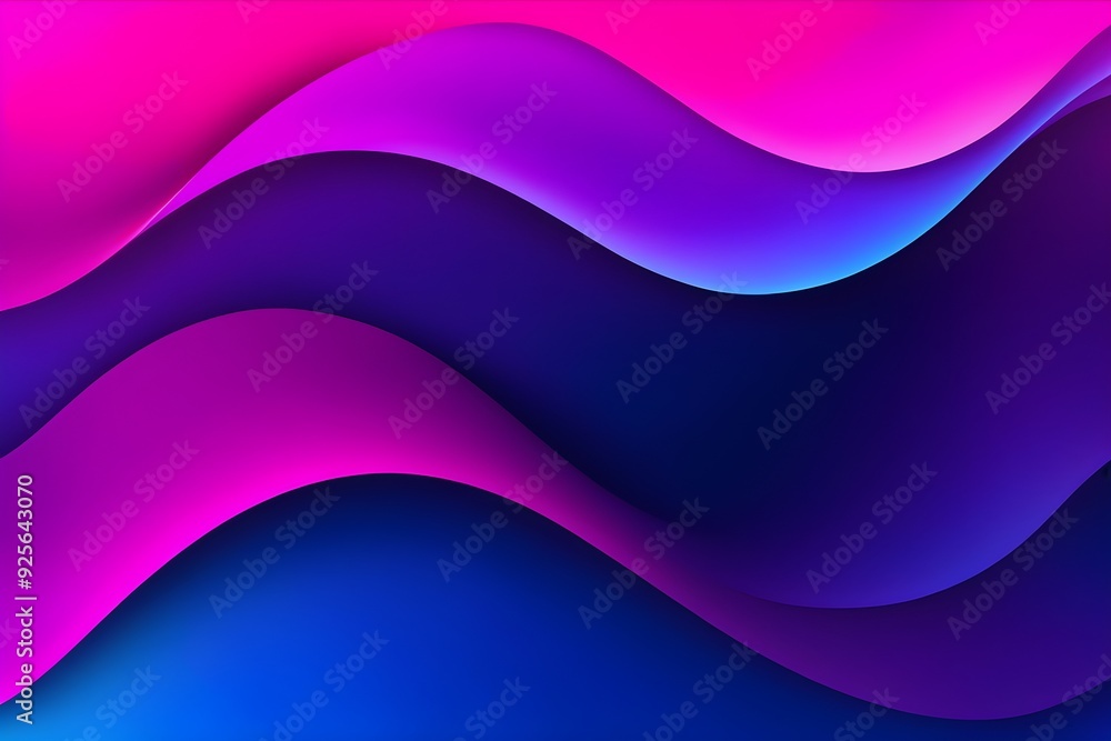 A blue and purple wave pattern A blue and purple wave pattern