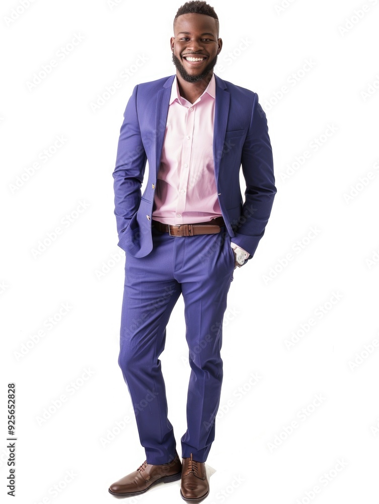 Success business manager in white background Success business manager in white background