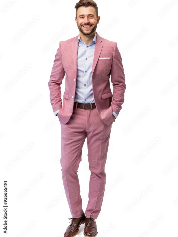 Success business manager in white background Success business manager in white background