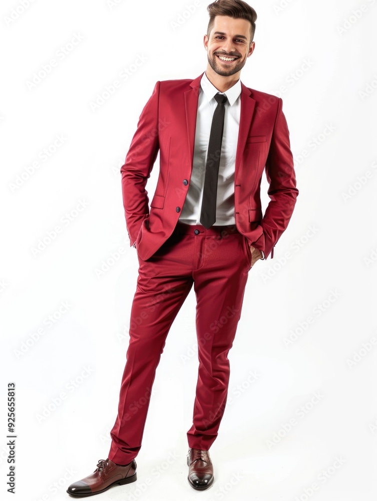 Success business manager in white background Success business manager in white background
