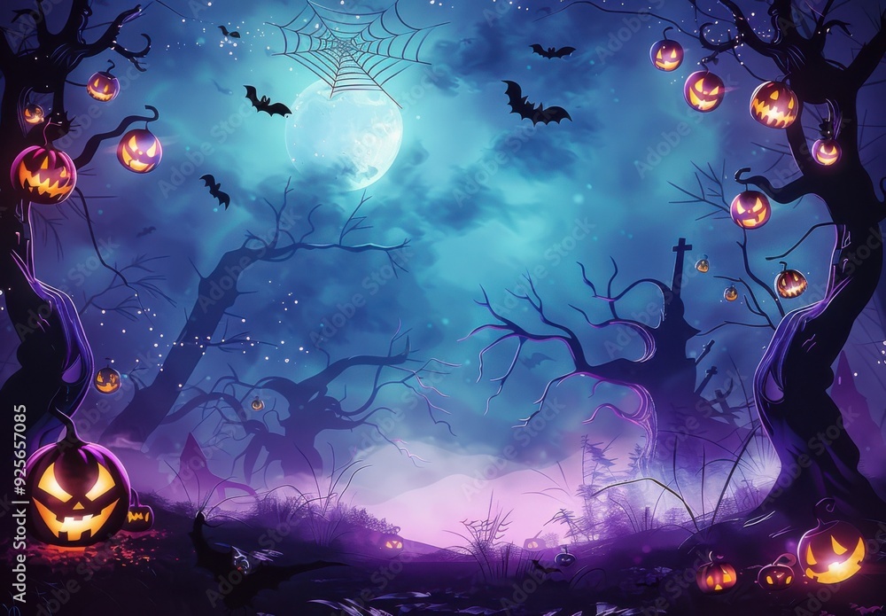 Fototapeta premium Halloween Night