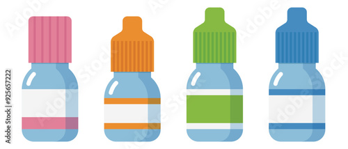 点眼薬のイラスト