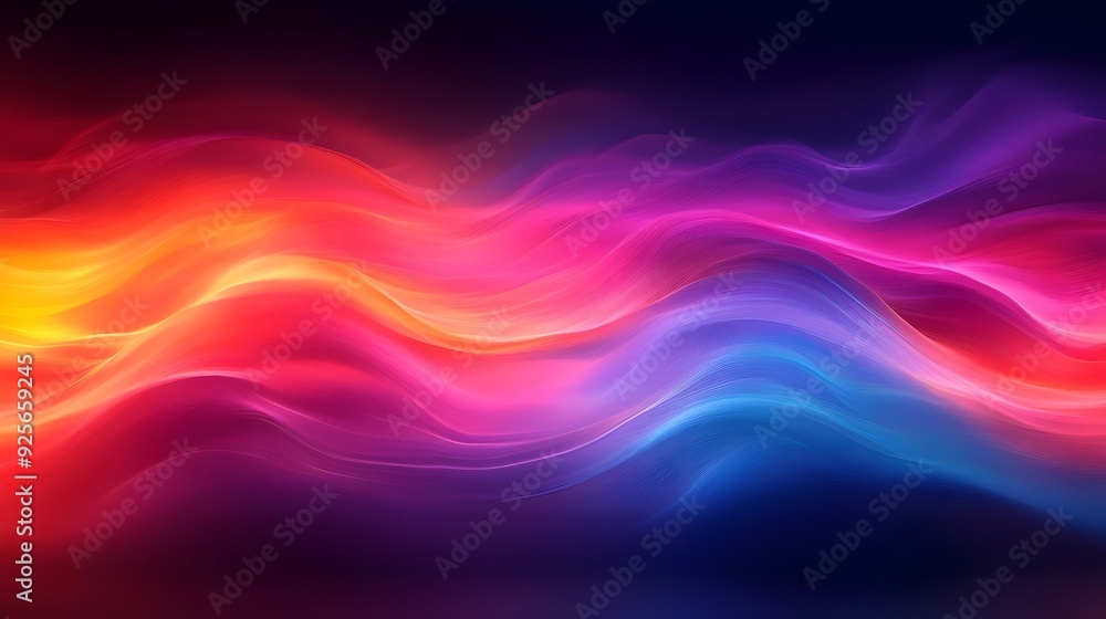 Fluid waves of vibrant colors, from fiery reds and oranges to cool blues and purples, seamlessly blend in a mesmerizing, abstract display of energy and light. Fluid waves of vibrant colors, from fiery reds and oranges to cool blues and purples, seamlessly blend in a mesmerizing, abstract display of energy and light.