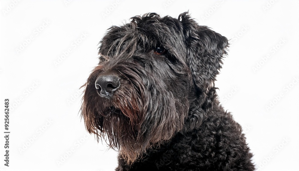 ブービエ・デ・フランダースのポートレート(Bouvier des Flandres portrait on white background)
ブービエ・デ・フランダースのポートレート(Bouvier des Flandres portrait on white background)