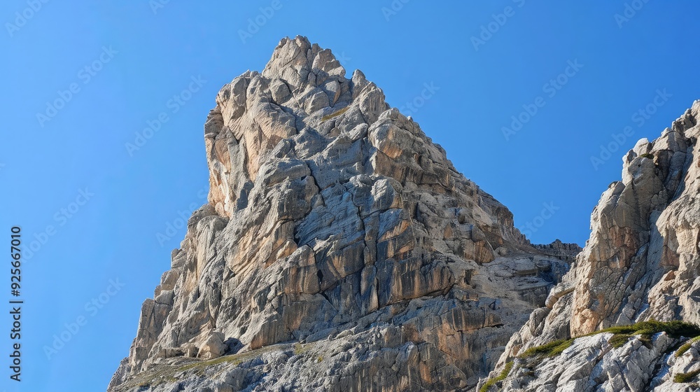 Majestic Mountain Peak in the Dolomites Majestic Mountain Peak in the Dolomites