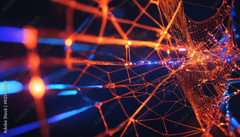 abstract web light background abstract web light background