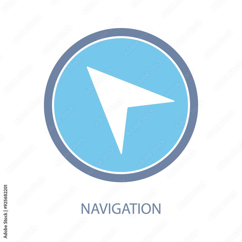 navigation concept line icon. Simple element illustration. navigation concept outline symbol design. navigation concept line icon. Simple element illustration. navigation concept outline symbol design.