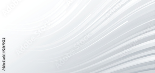 Minimal white and gray background with wavy lines