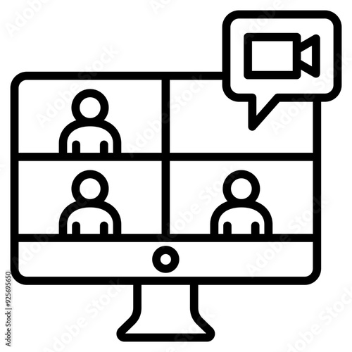 Virtual Meeting icon