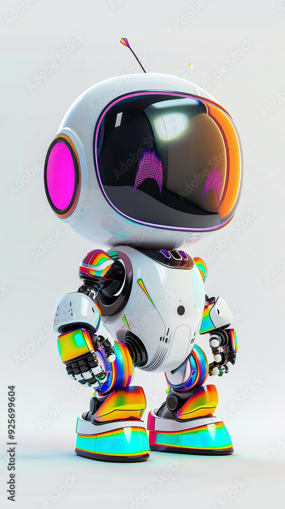 robot futuristic technology ai artificial intelligence humanoid colorful modern digital toy vibrant child innovation robot futuristic technology ai artificial intelligence humanoid colorful modern digital toy vibrant child innovation