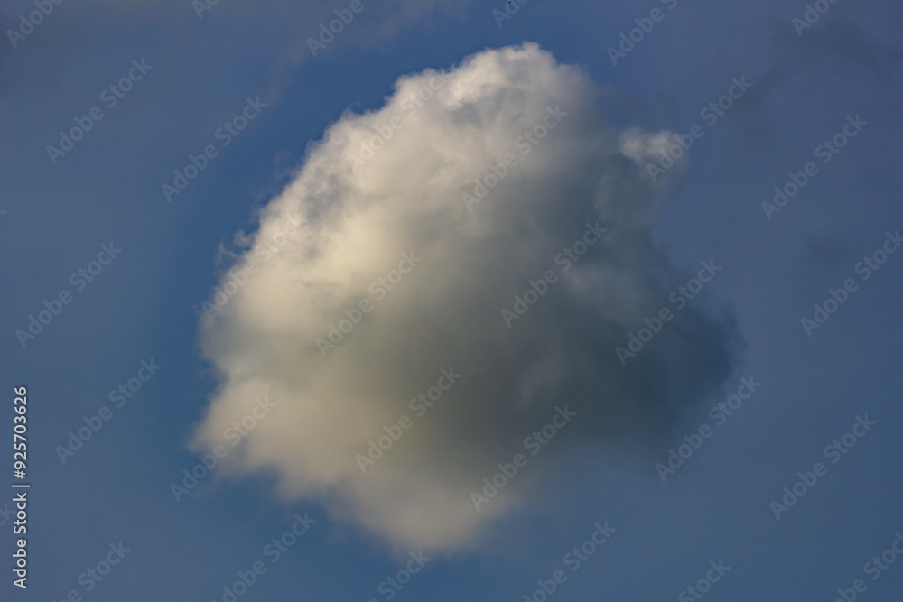 Cloudscape has been developing in gorgeous form. The sky is filled with soft clouds. Cloudscape has been developing in gorgeous form. The sky is filled with soft clouds.