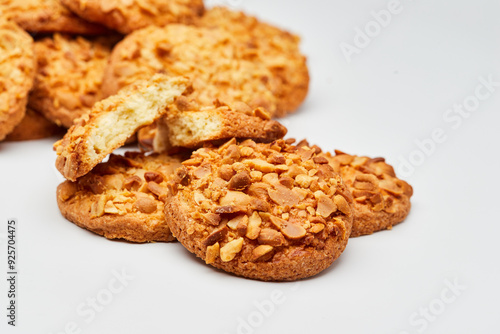 Crunchy almond cookies, freshly baked and ready to satisfy your sweet cravings