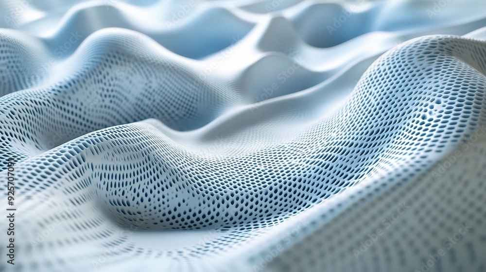 Abstract Blue Waves: A mesmerizing abstract background with a delicate, intricate pattern of blue waves. The smooth, undulating forms create a sense of movement and depth. Abstract Blue Waves: A mesmerizing abstract background with a delicate, intricate pattern of blue waves. The smooth, undulating forms create a sense of movement and depth.