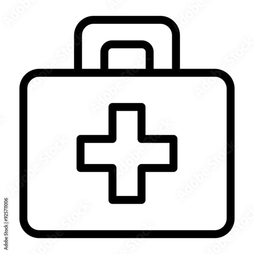 first aid line icon