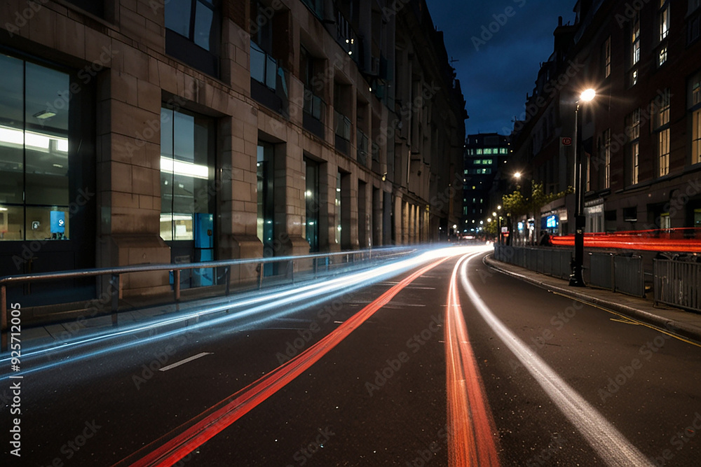 Speed of light in London City Speed of light in London City