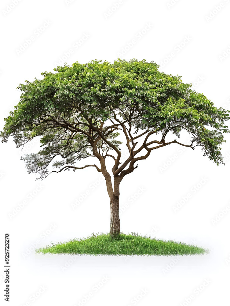 Tree isolated on white. Tree isolated on white.