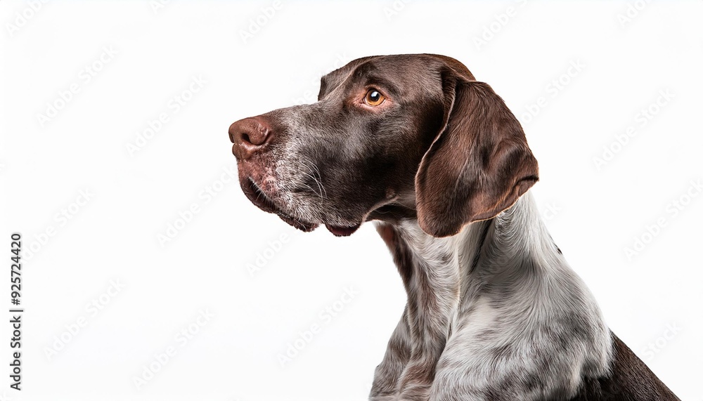 イングリッシュ・ポインターのポートレート(English Pointer portrait on white background)
イングリッシュ・ポインターのポートレート(English Pointer portrait on white background)